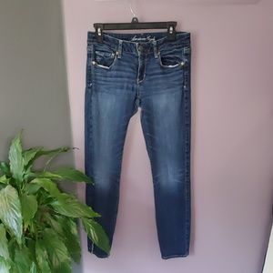 American Eagle Skinny Jeans Size 6 SHORT